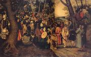 BRUEGHEL, Pieter the Younger The Testimony of John the Baptist china oil painting reproduction